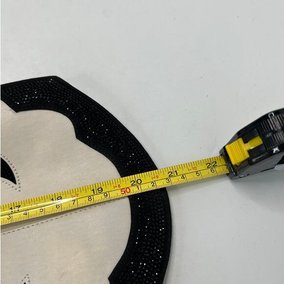 INC International Concepts Iresa Jeweled Western Knee High Boot Cream Women 5.5M - Picture 12 of 13